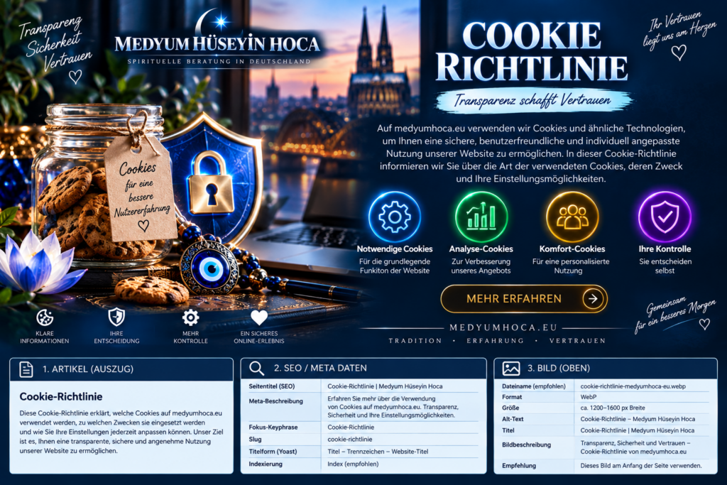 Cookie-Richtlinie